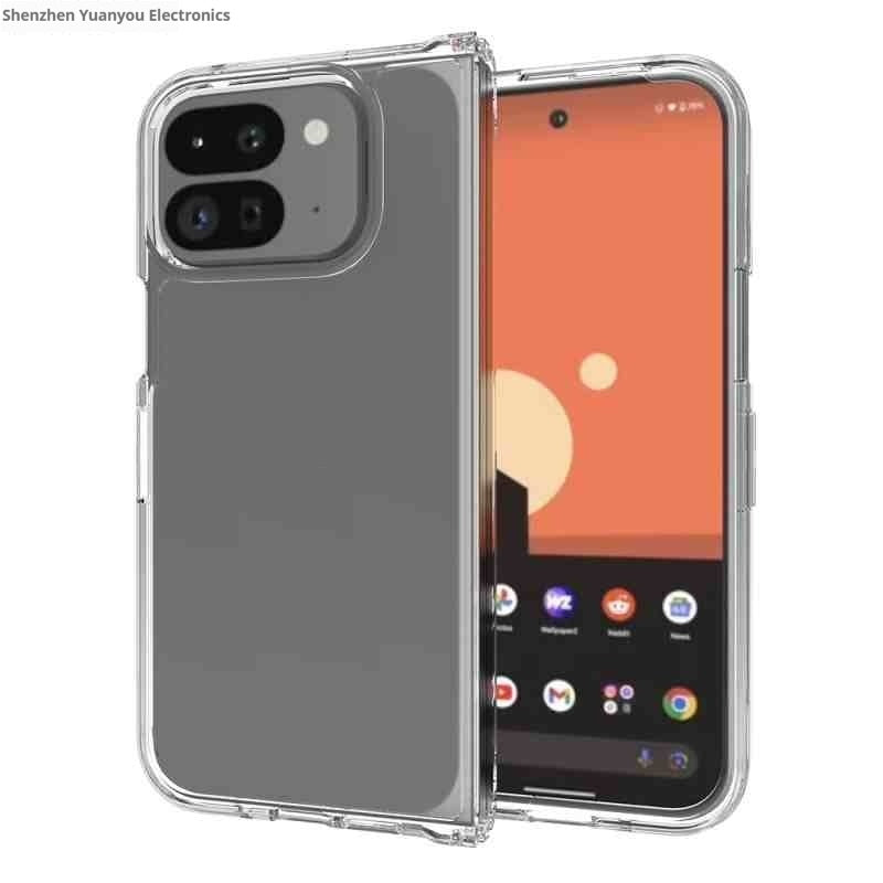 Ultra-thin Cooling Soft Frame Transparent Acrylic Anti-scratch Phone Case