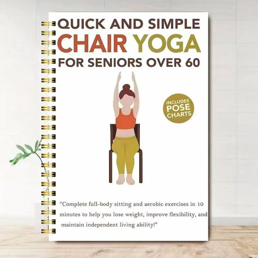 Yoga Training Guide Planner Notebook Coil-Bound Journal