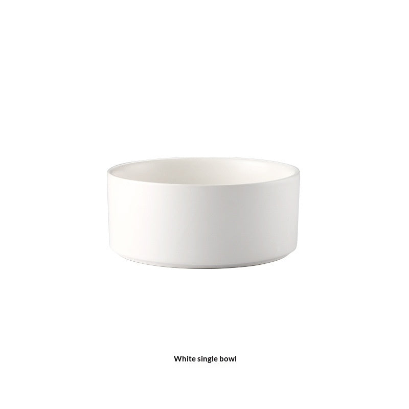 Pet Dog Food Bowl Dog Food Dish Cat Ceramic