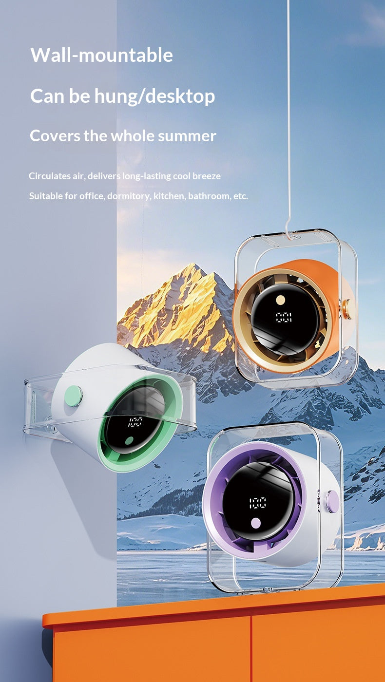 Smart Circulation Mini Desktop Fan