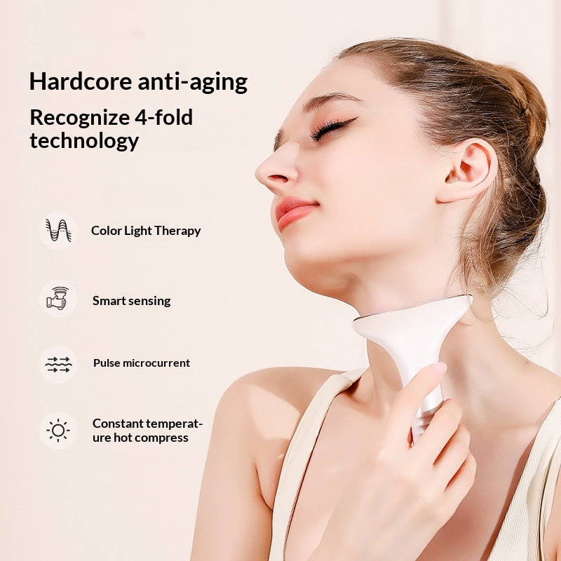 Smart Color Changing Light Neck Firming Device Designed For Lifting And Tightening