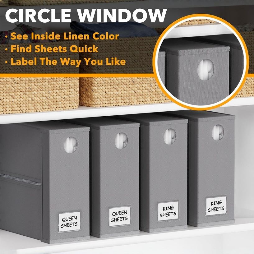 Amazon Non-Woven Bed Sheet Storage Box