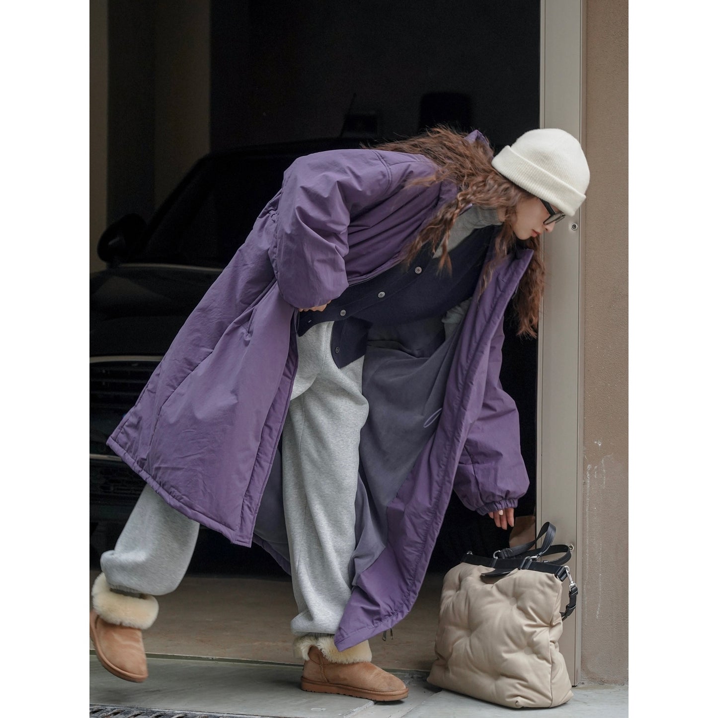 Winter Korean-style Casual Relaxed-fit Hooded Cotton-padded Coat