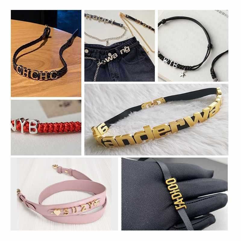 U Perforated 26 English Letters Hardware Accessories