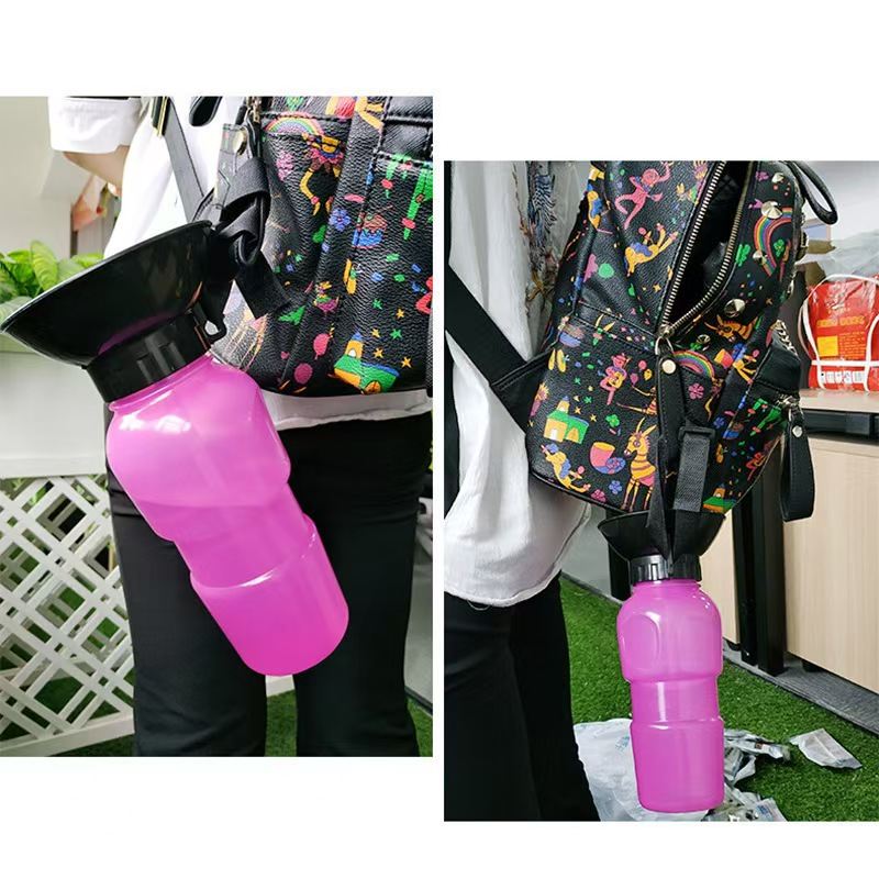 Pet water cup-pink-1