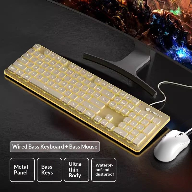 Gaming Office Backlit Wired Keyboard