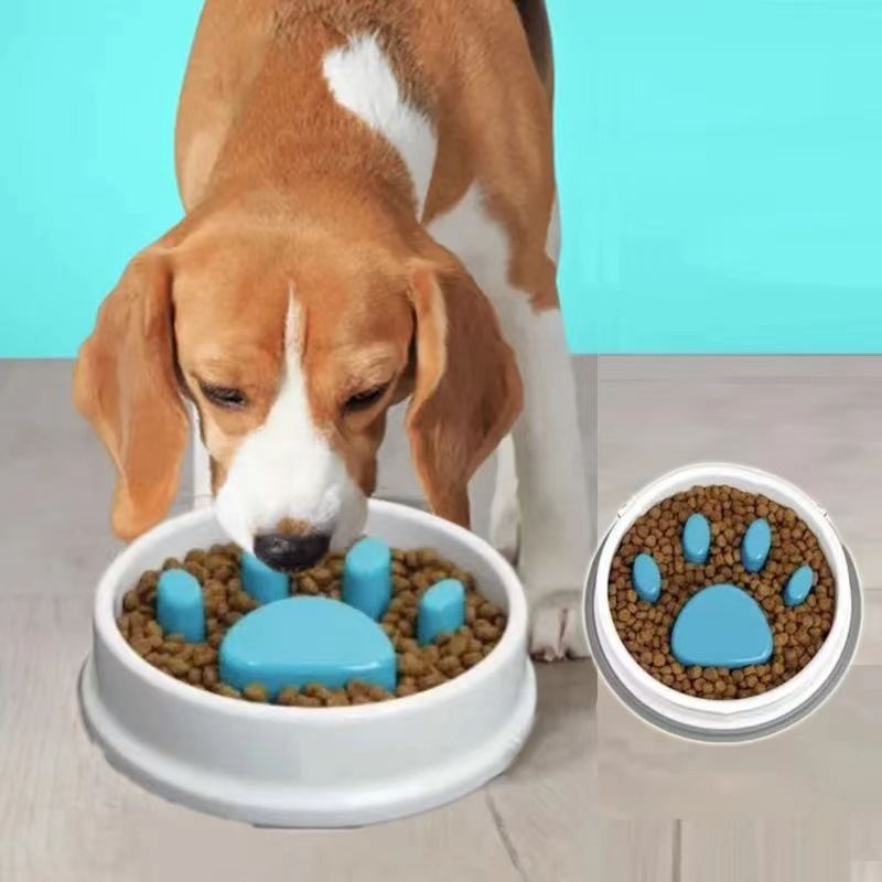 Slow-feeding Anti-choking And Non-slip Pet Bowl