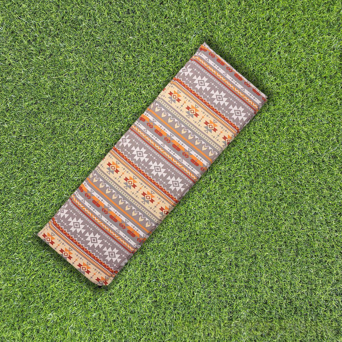 Outdoor Leather-fleece Thickened Self-inflating Mat