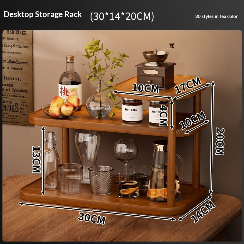 Tabletop Small Tea Set And Teacup Rack