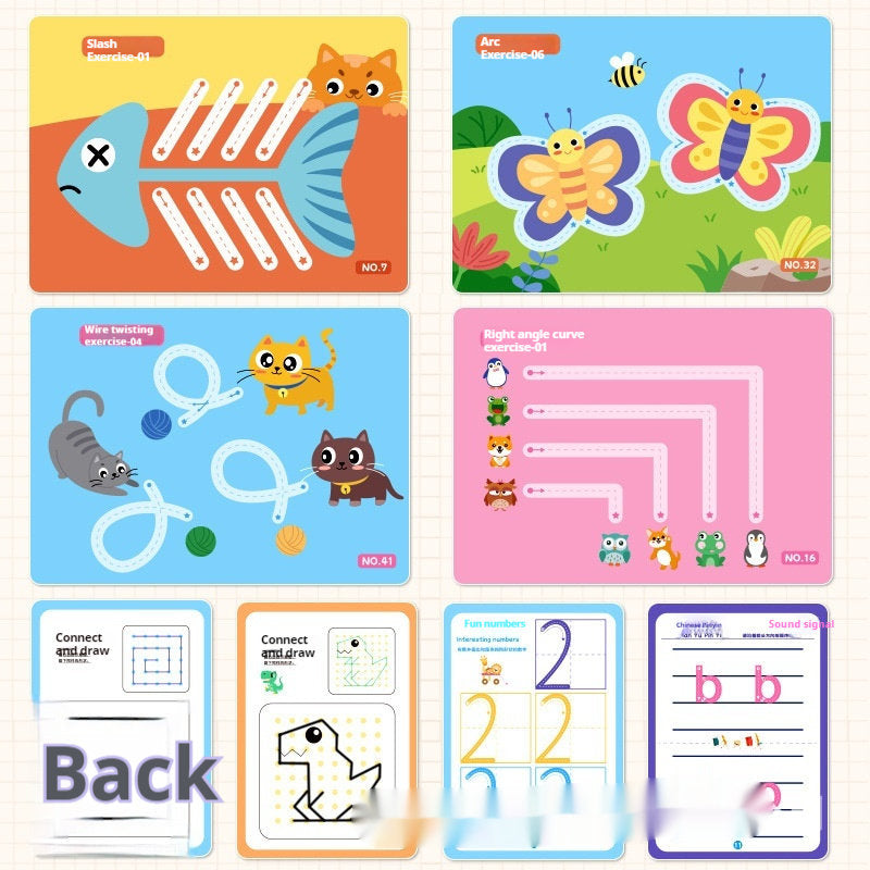 Pen Control Training Kindergarten Children's Transport Erasable Concentration Toys