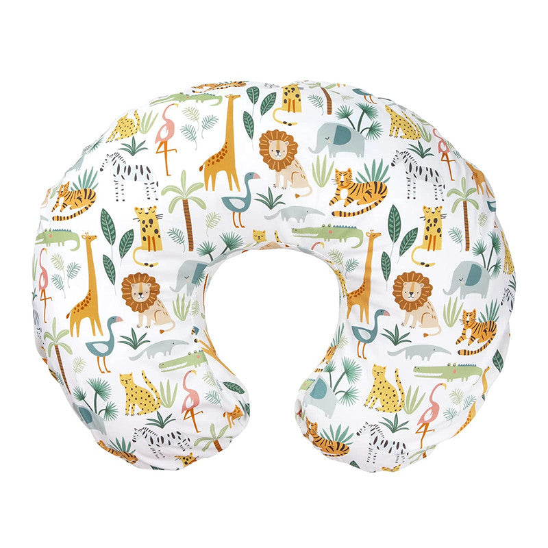 U-shaped Breast Feeding Pillow Case Multifunctional Detachable Printing