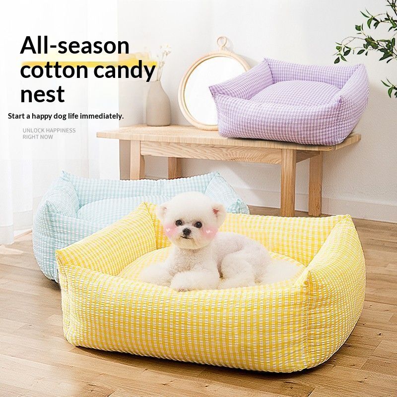 Small Dog & Cat Durable Kennel Winter Warm Pet Bed Pet Supplies