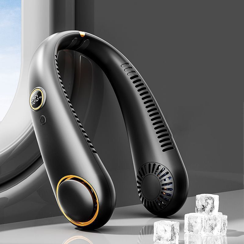 5-speed Neck-mounted Fan For Charging Small Outdoor Portable Device
