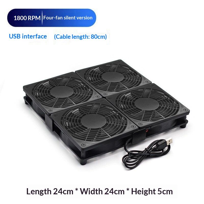 12 Cm Cooling Fan USB Axial Cooler