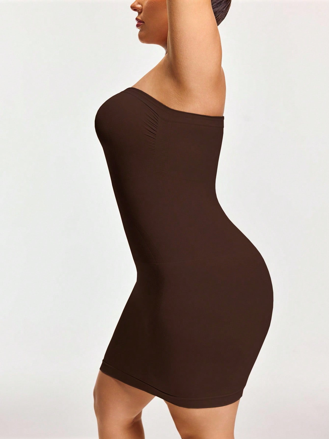 Women's Firm Control Strapless Shapewear Dress - Full Body Contour & Slimming