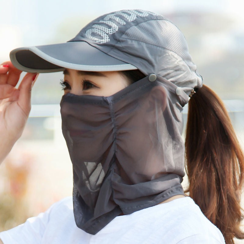 Womens Farming Sun-Protective Tea-Picking Hat