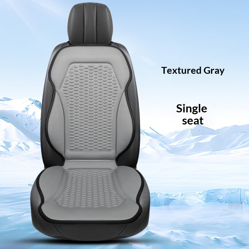 Bump Textured Breathable Cooling Car Seat Cushion For Front Seats