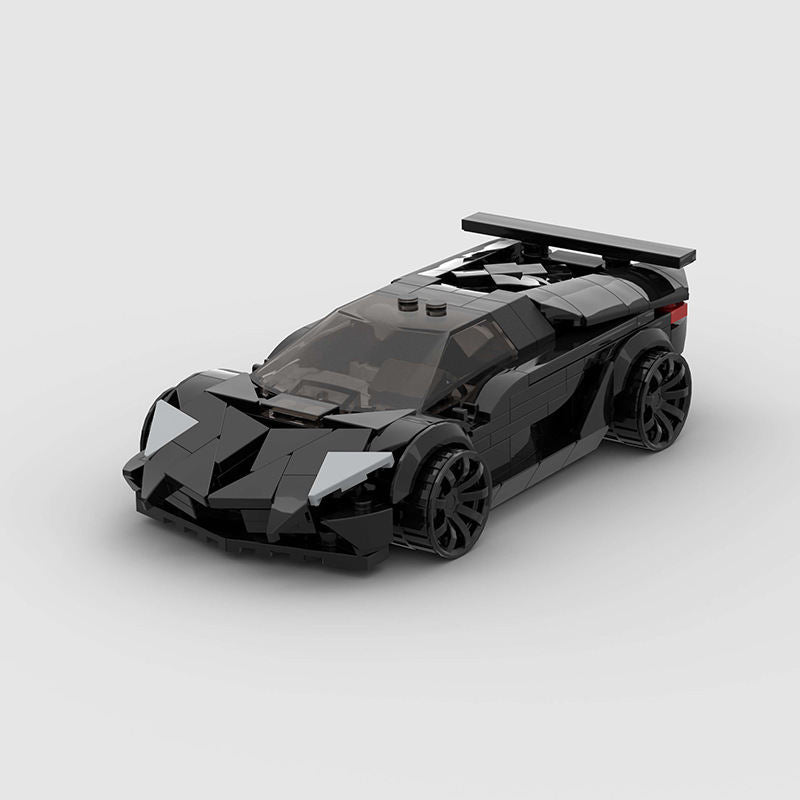 Speed Series 8-grid Racing Assembled Building Block Toys
