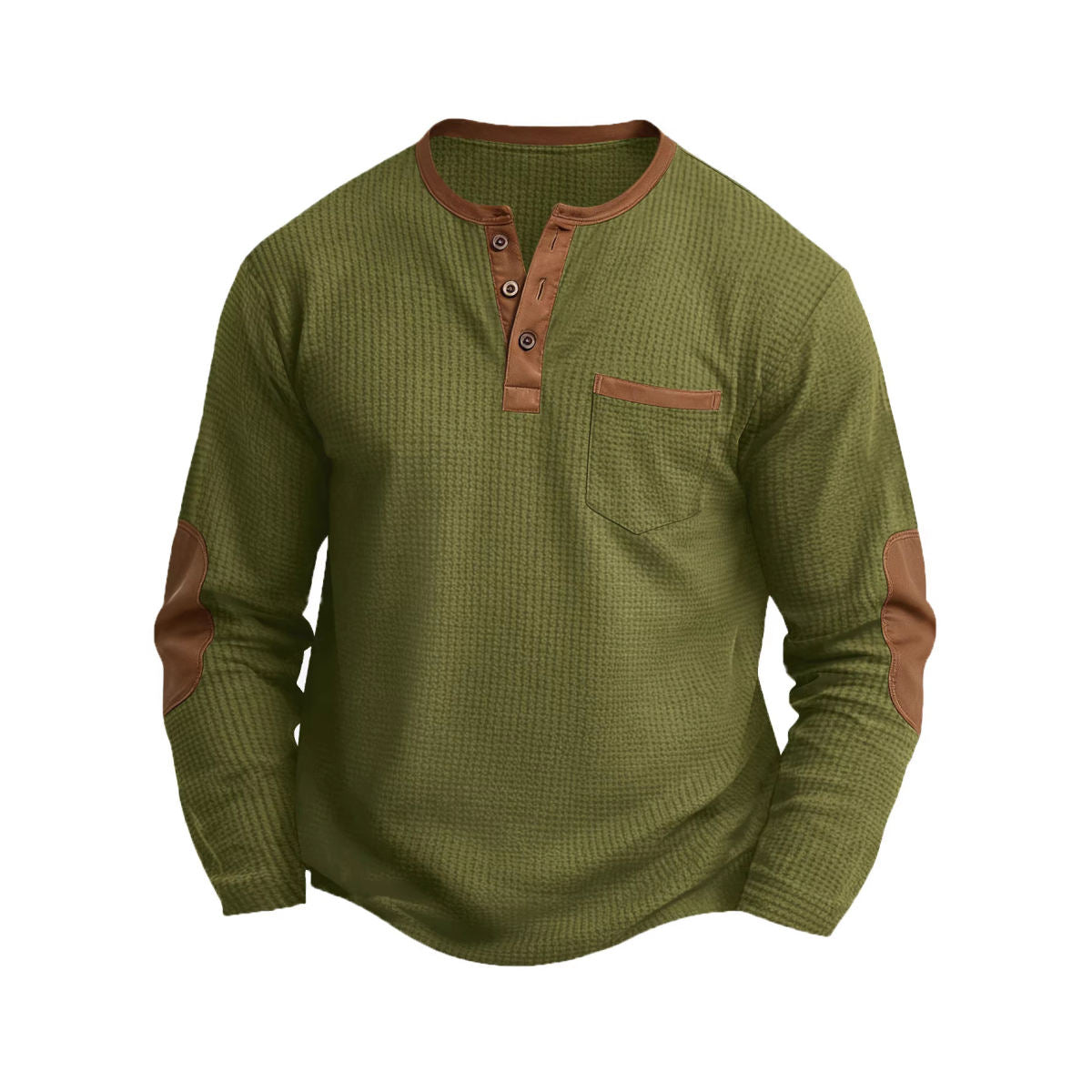 Mens Outdoor Casual Long-Sleeve Sports Shirt European And American Style