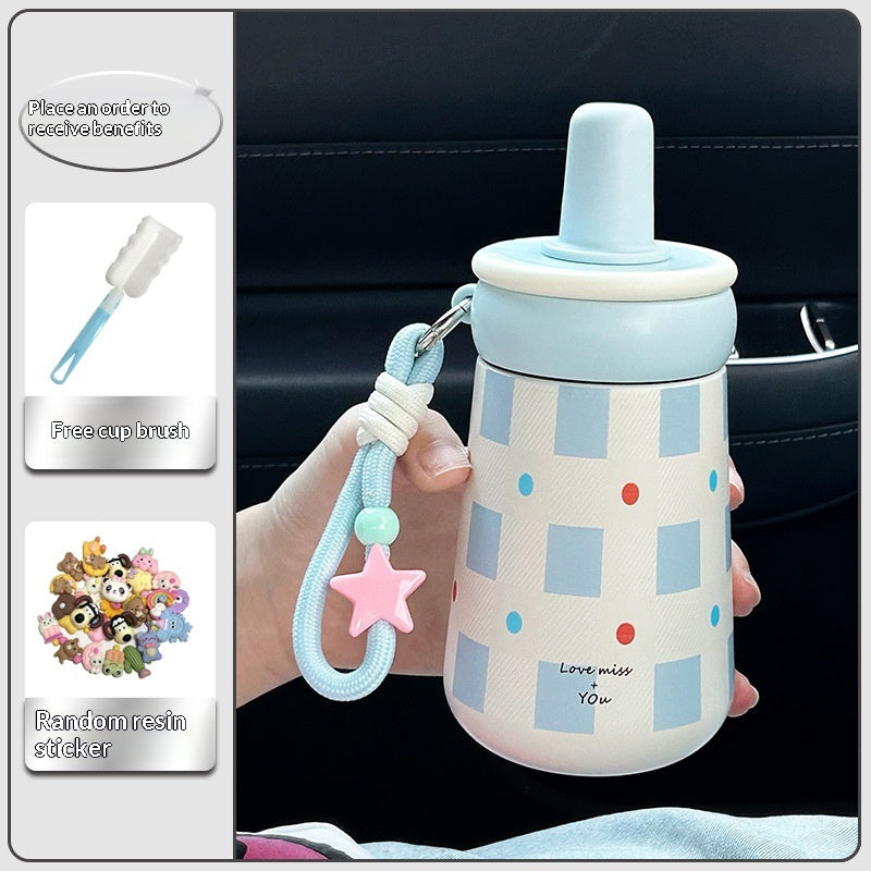 New Creative High-capacity Stainless Steel Water Bottle