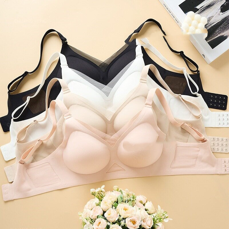 Foreign Trade Best-Selling Jelly Gel Soft Support Bra