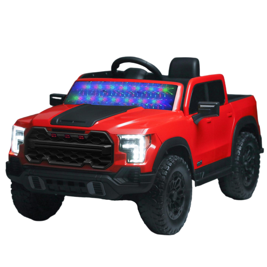 12V Kids Ride-On Car With Remote Control, 4-Wheel Shock Absorption, Multifunctional Music Player - Perfect Gift For Toddlers 3-6 Years Old