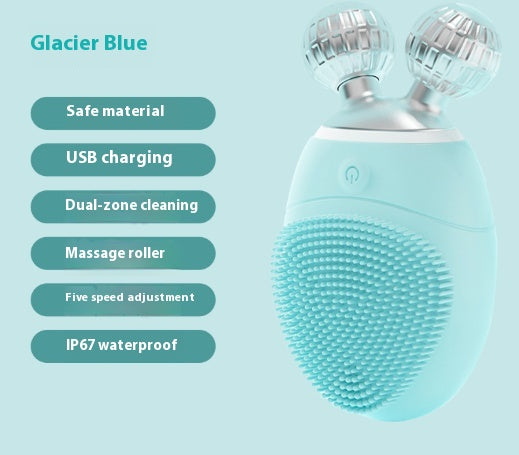 Cleaning Beauty Instrument Waterproof Massage Facial Brush Household Inductive Therapeutical Instrument