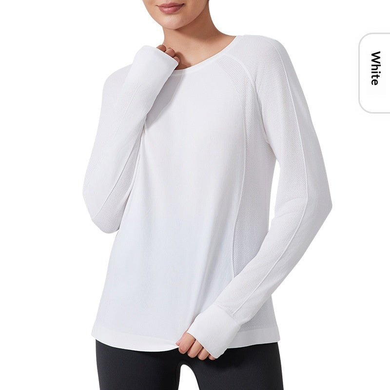 Long-sleeve T-shirt Loose-fit Sportswear For Running And Fitness