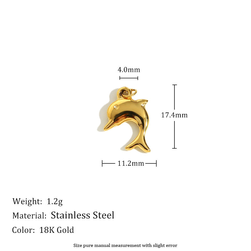 DIY Jewelry Accessories Stainless Steel Plated Pendant