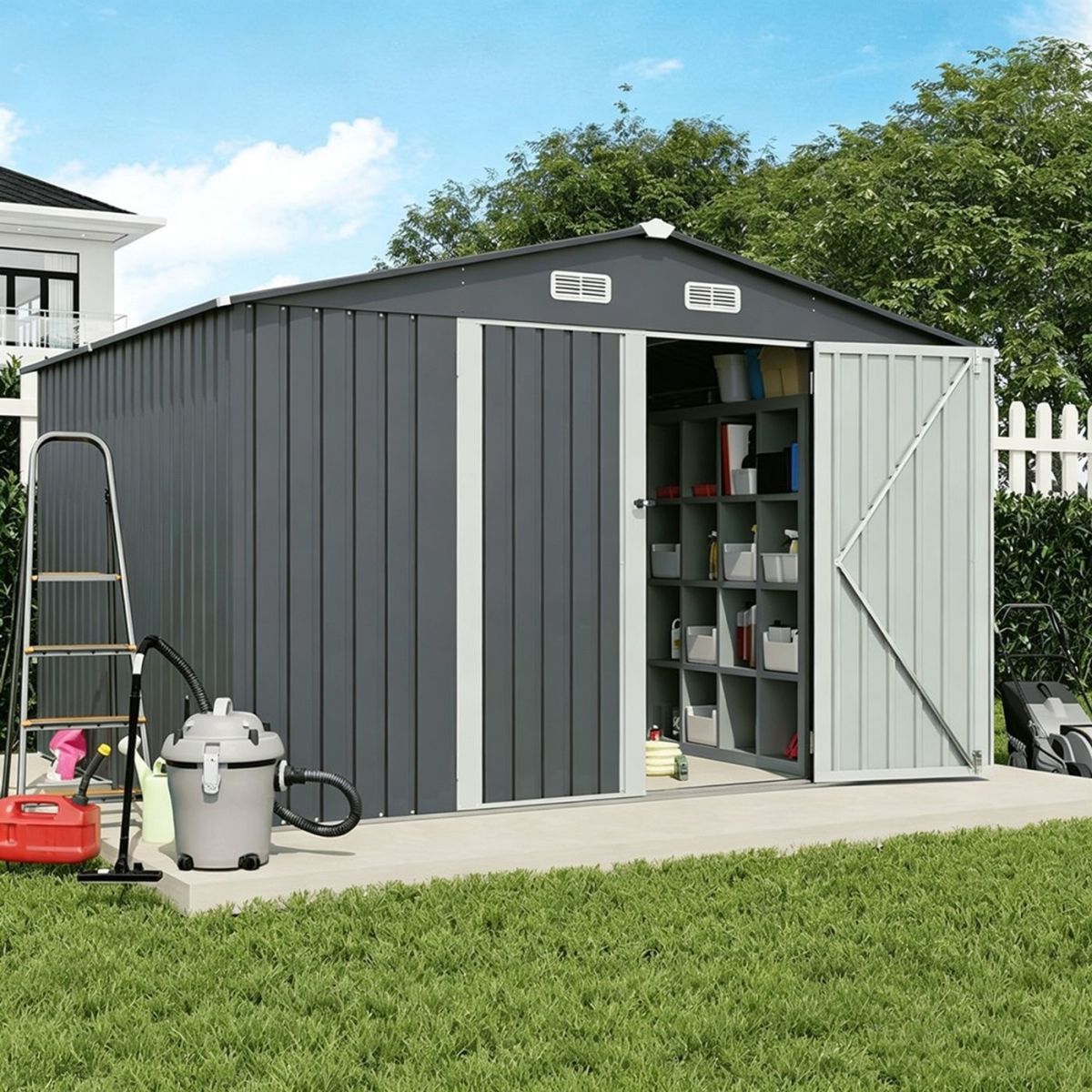 Outdoor Garden Courtyard Tool Room