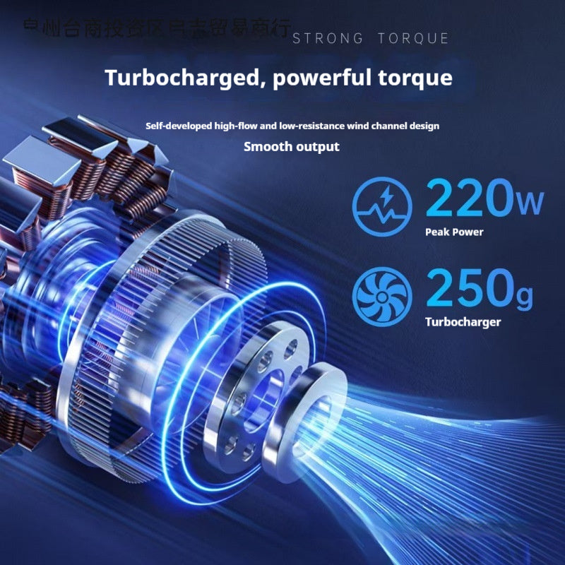 Small Hair Dryer Charging Brushless Motor Car Wash Blowing Water Blowing Ash