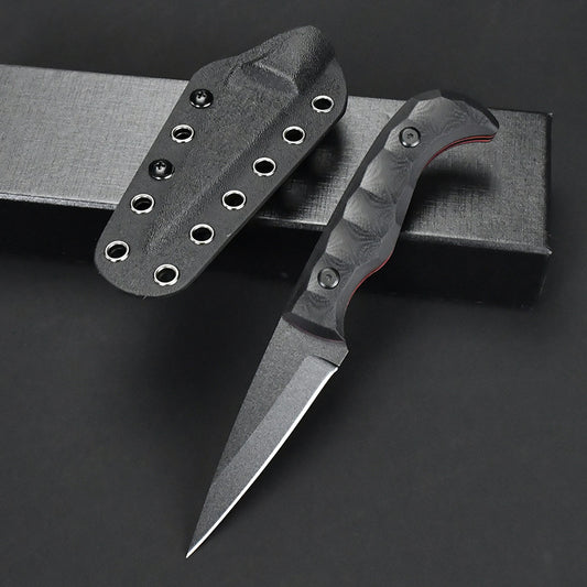 G10 Non-slip Handle Utility Knife With K-sheath