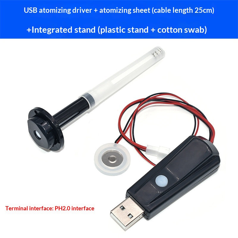 Electronic DIY Humidifier Module, USB Misting Module, Atomizing Sheet, Integrated Circuit PCB, DIY Experimental Equipment