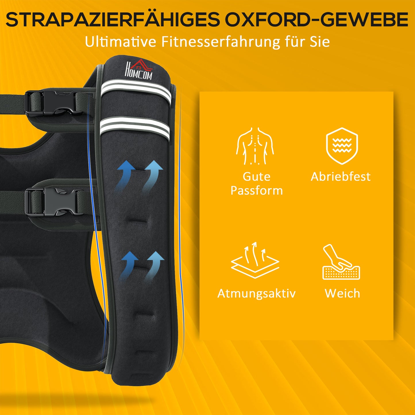 Gewichtsweste10 KG Laufweste Damen Herren Für Muskelaufbau Krafttraining, Laufen, Fitness, Cross Training