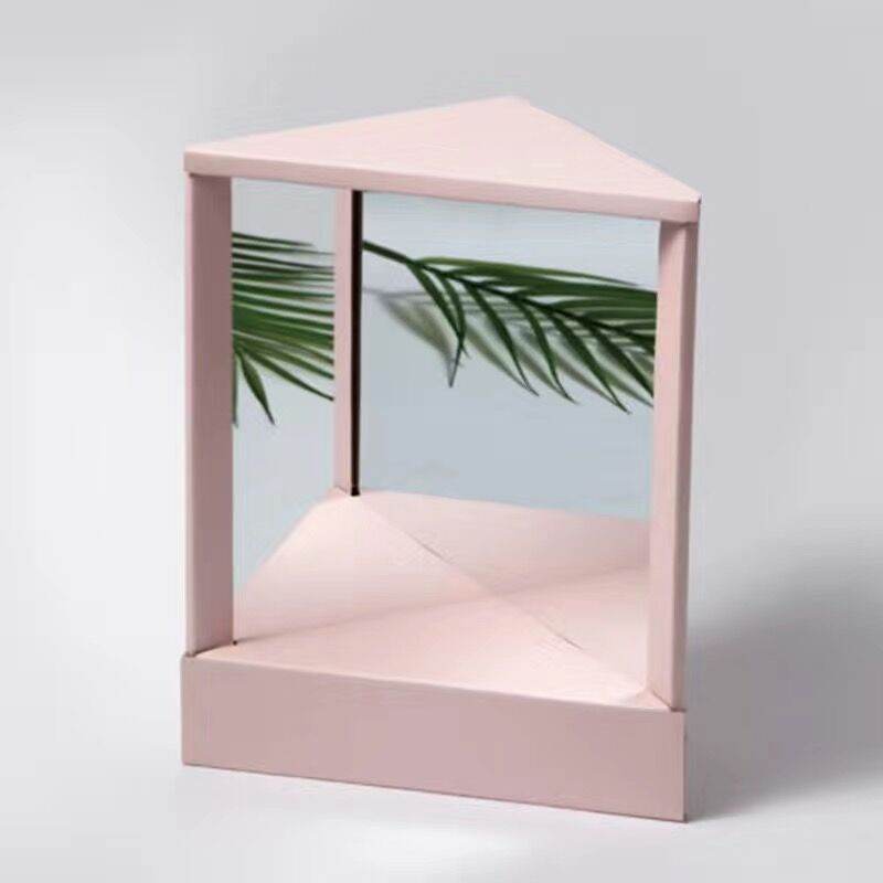 Real Makeup Mirror Student Dormitory Right Angle Mirror Desktop