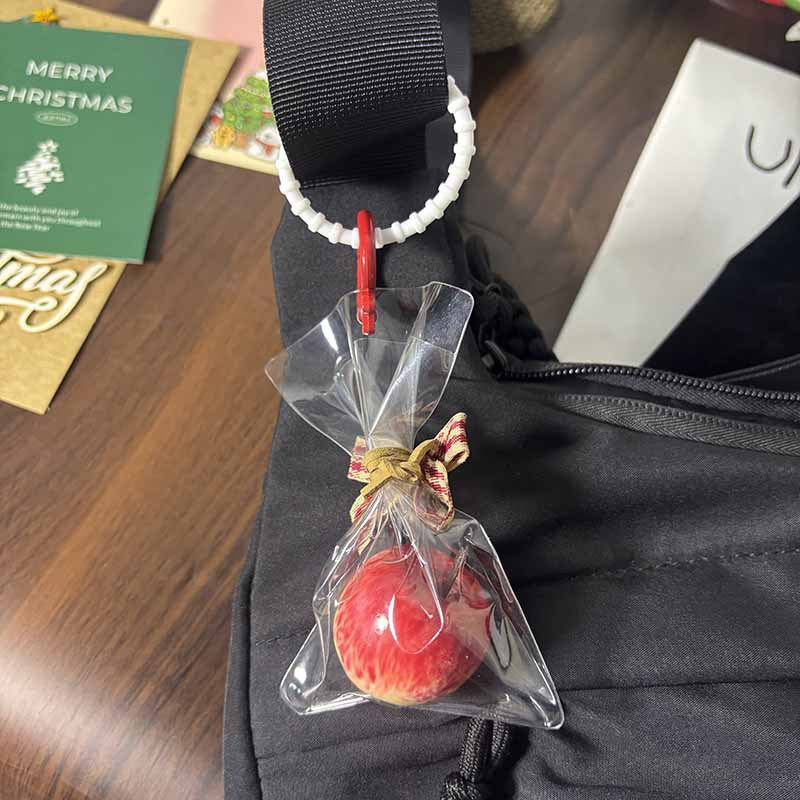 Christmas Keychain Pendant - Festive Holiday Ornament for Bag Car Keys Gift