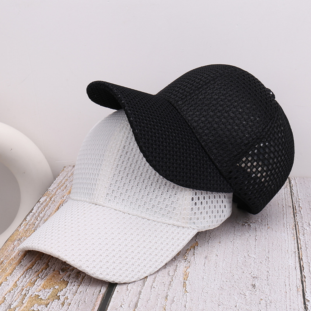Summer All-over Mesh Breathable Baseball Cap For Men And Women, Lightweight, Open-weave, Quick-drying Mesh Fabric, Sun Hat Suitable For Outdoor Activities, Versatile For Casual Wear