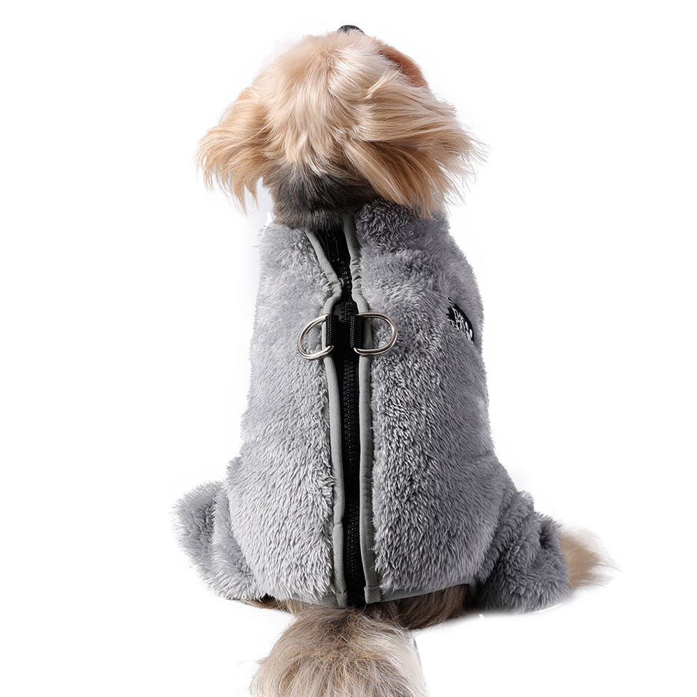 Simple And Warm Double-sided Plush Comfortable Pet Clothing