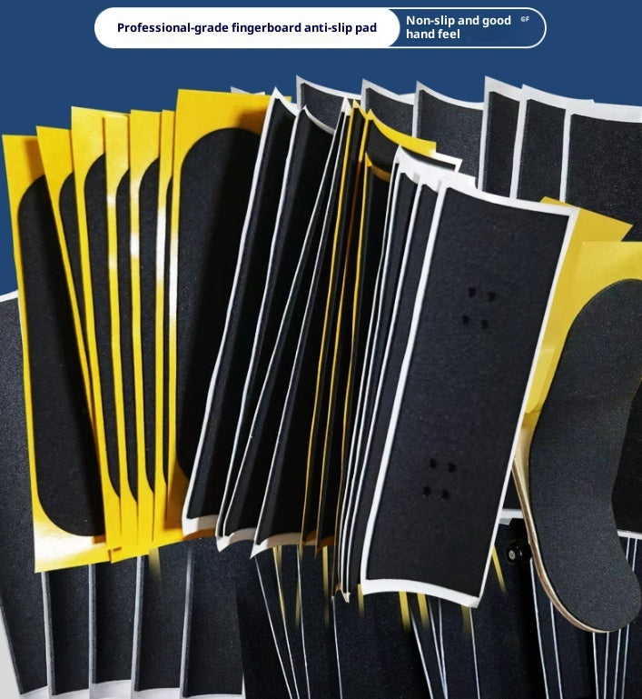 Spot Finger Skateboard Non-slip Mat Foam Material Finger Skateboard Accessories Anti-slip Tape Color Complete