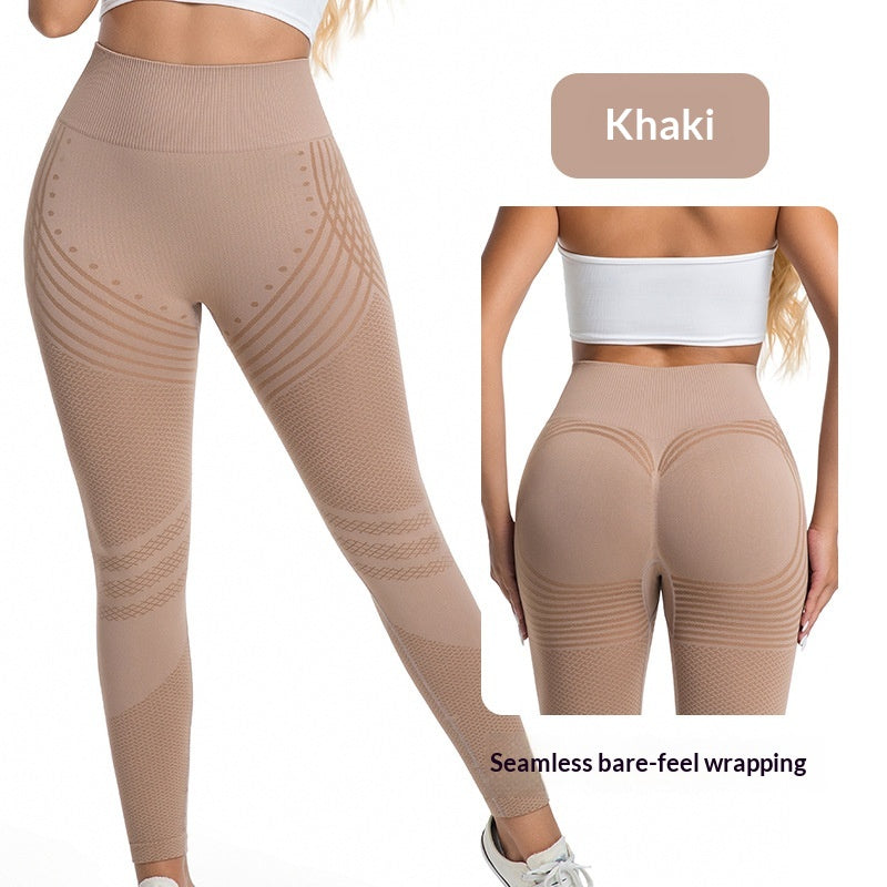 European And American Peach-Butt Fitness Pants For Women