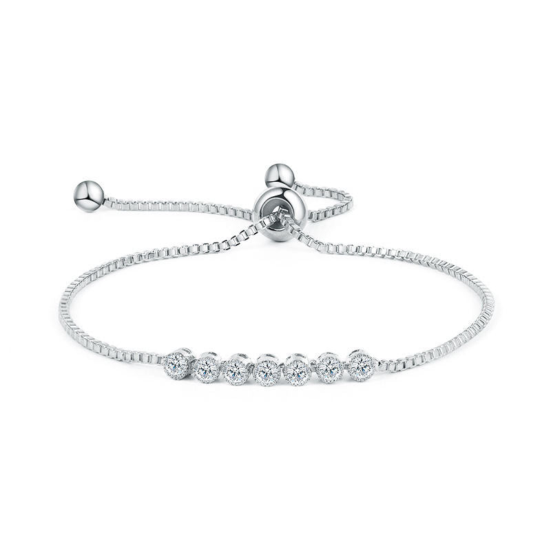 Bracelet Copper Zircon Women's Simple All-match Accessories