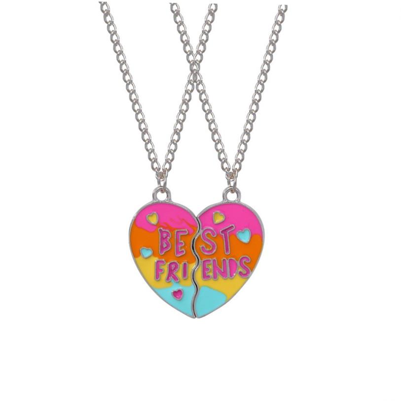 Simple Heart-shaped Pendant For Sisters And Best Friends