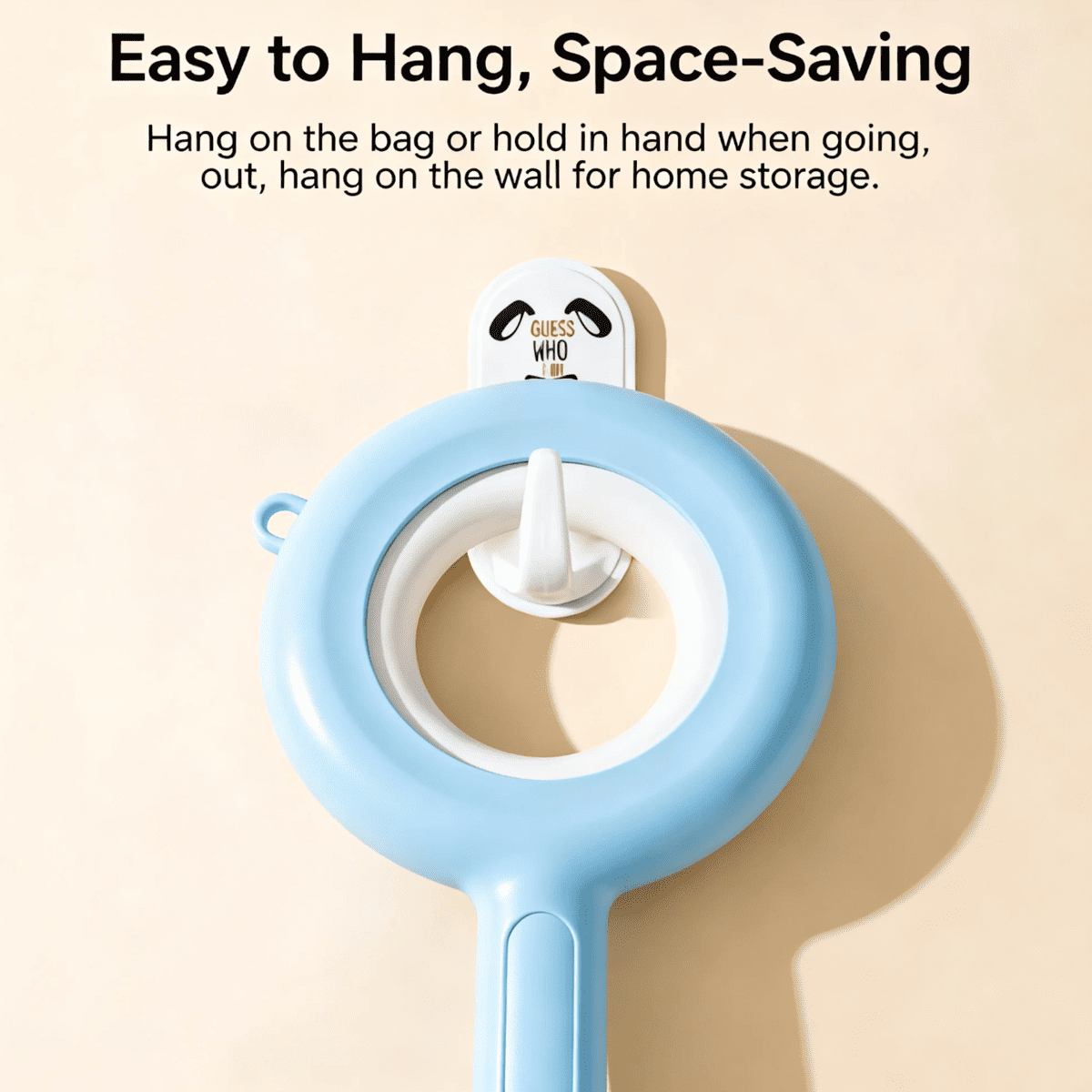Portable Dog Pooper Scooper With Built-in Bag Dispenser, Cloud-Shaped Pet Waste Pickup Tool With Serrated Jaw Claw, One-Handed Operation Sanitary Waste Removal For Dogs Cats Outdoor Walking Cleaning S