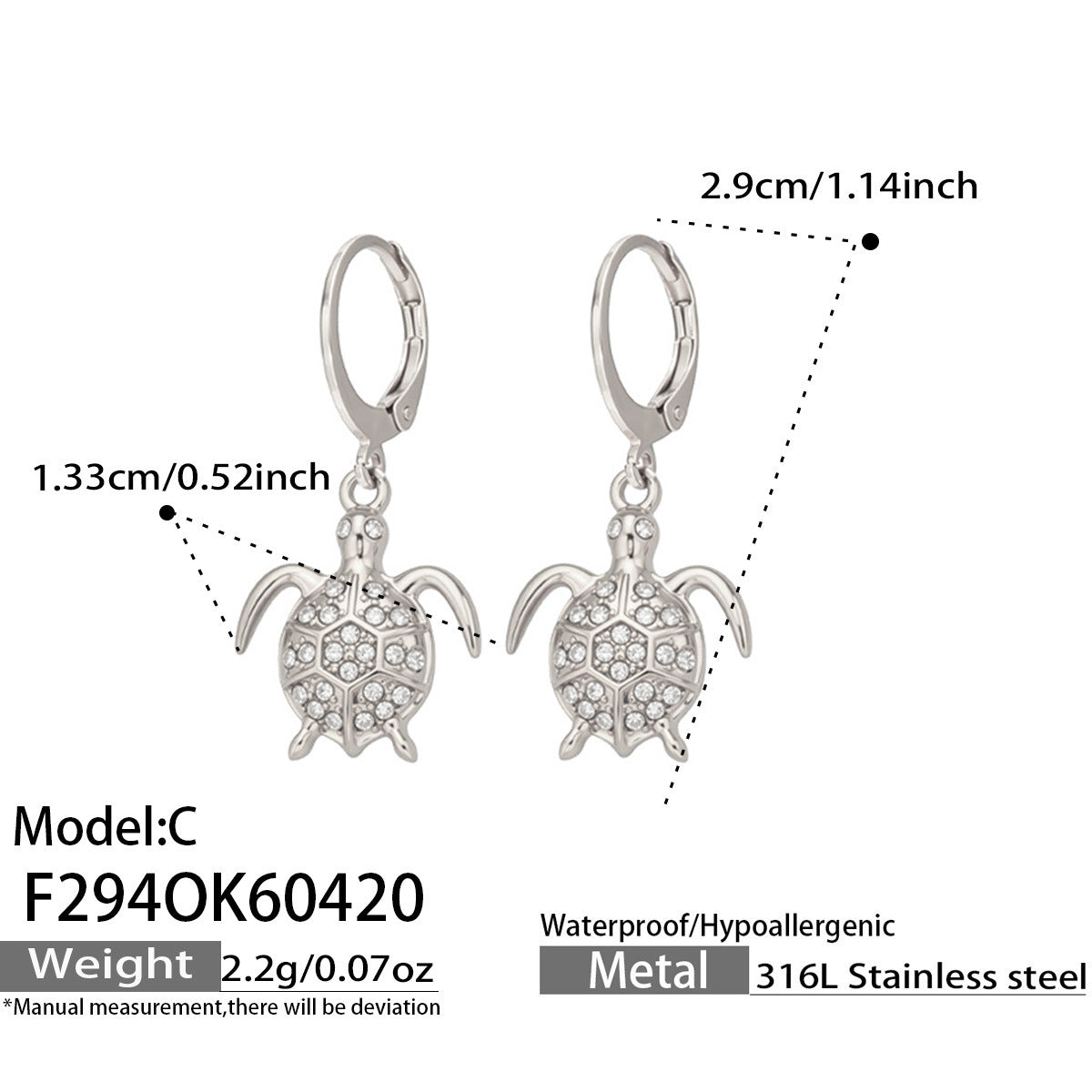 Summer Ocean Collection Pendant EarringsChic European And American Style