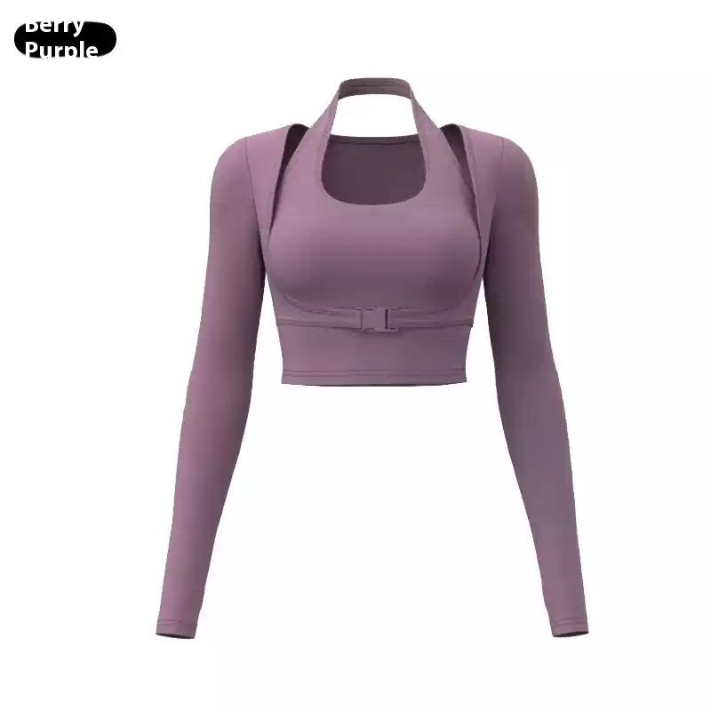 Halter Wear-free Bra Exercise Yoga Clothes Women's Slim Fit Slimming
