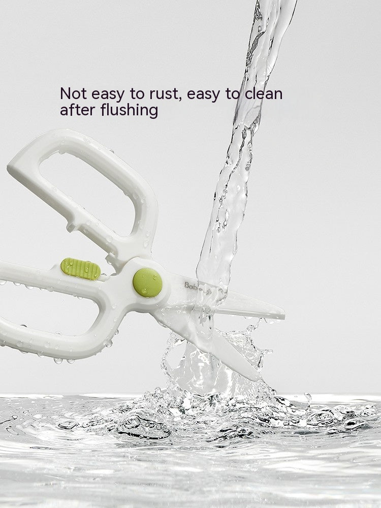 Portable Takeaway Ceramic Feeding Aid Scissors