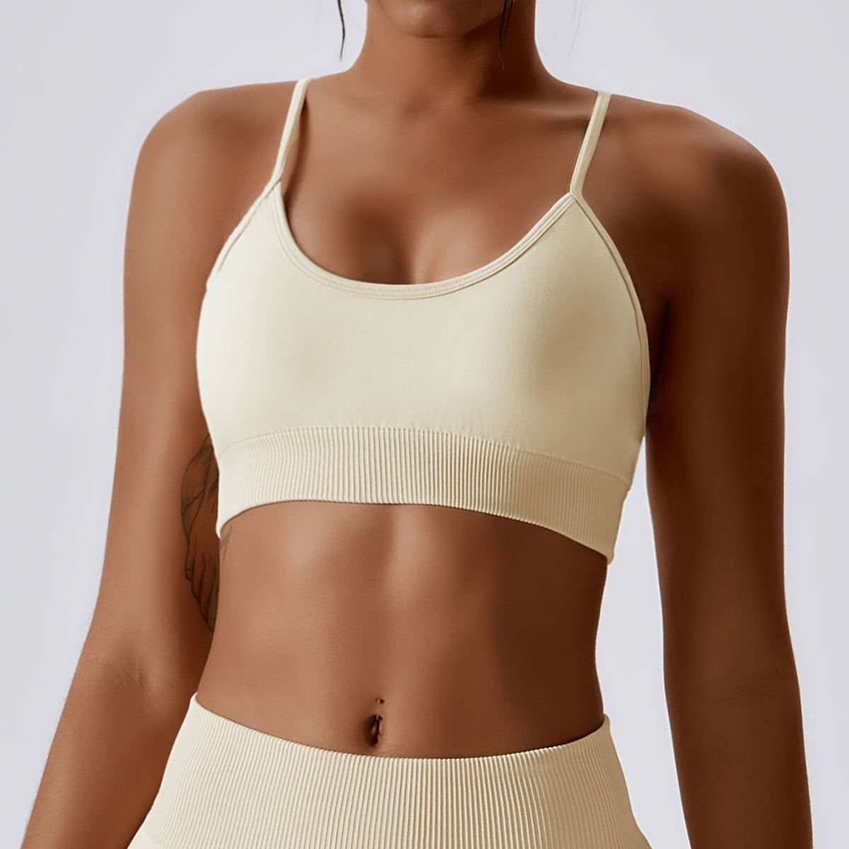 Seamless Yoga Bra Outdoor Running Exercise Underwear