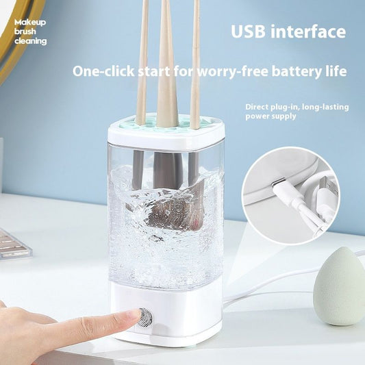 Makeup Brush Automatic Cleaning Machine Storage Box