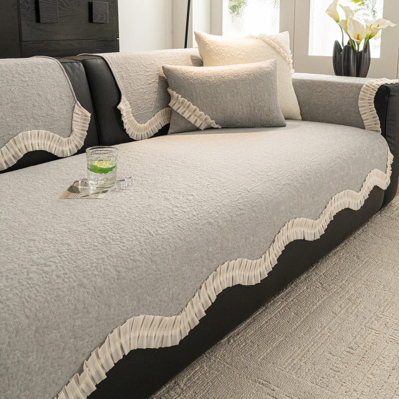 New Cooling Ice-silk Non-slip One-piece Mat Seat Cushion