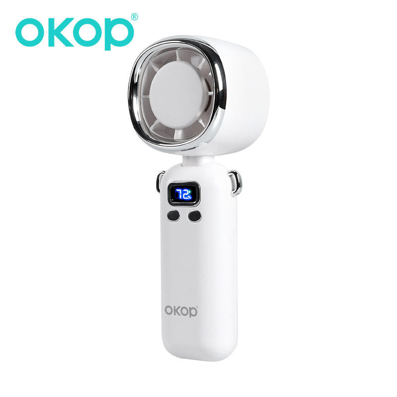 KP-F12 Best-Selling Handheld Desktop Fan Settings Portable Long Battery Life Factory Stock Available